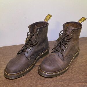 Dr. Martens Crazy Horse 1460 Brown Leather Boots